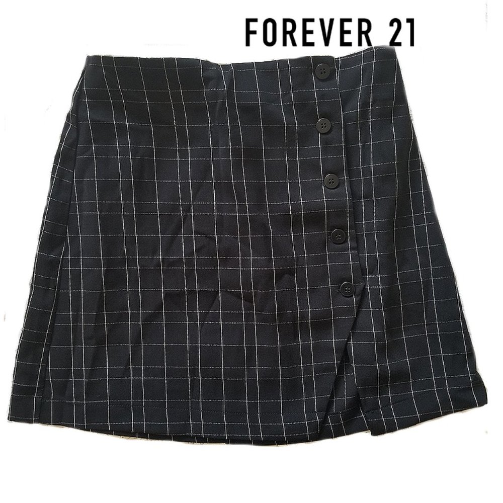 Forever21 Button Up Mini Skirt